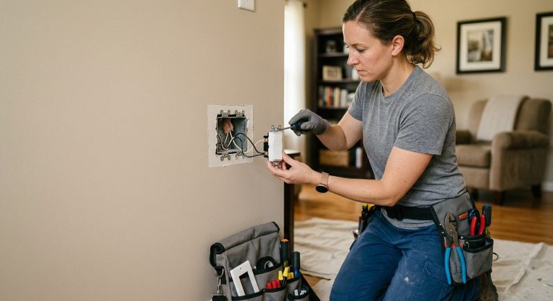 Fan Wall Switch Installation in Heber City, UT