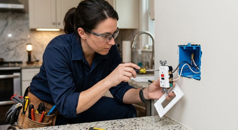 Gfci Outlet Wiring in Heber City, UT